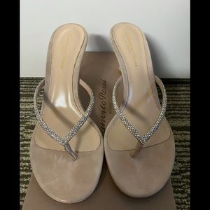 Gianvito Rossi Calypso Crystal Sandal 40 EUR/10 US